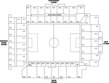 diagram of a stadium