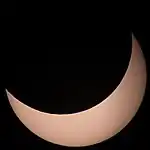 Partial solar eclipse