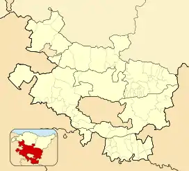 Pobes is located in Álava