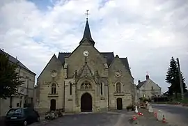 The church of the Translation of Saint-Martin, in La-Chapelle-sur-Loire