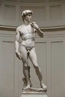 Michelangelo, David, c. 1504, Galleria dell'Accademia, Florence