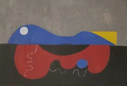 Lyric No. 23Kōshirō Onchi, 1952