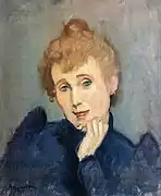 Yvette Guilbert 1893 by Louis Anquetin