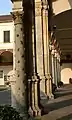 Bramante, tree column in the cloister of Sant' Ambrogio in Milan (1498)