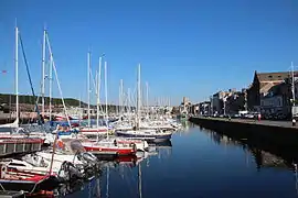 The port and the city