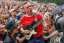 Brad Shultz performing at Rock im Park 2019