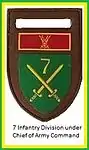 7 South African Infantry Division with Chief of Army Command