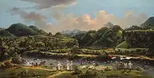 View on the River Roseau, Dominica c. 1770-1780