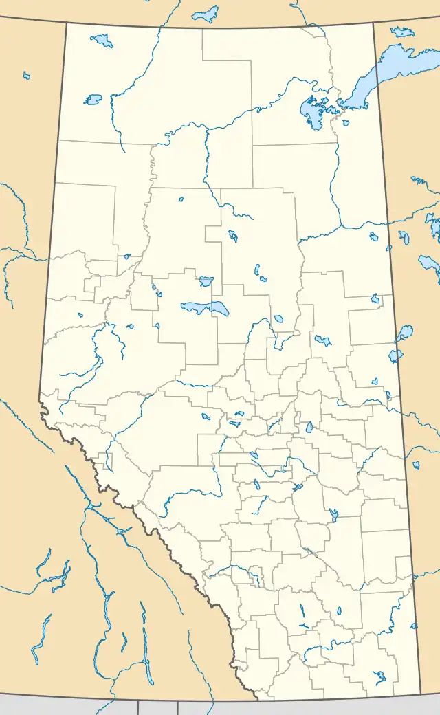 CYBW is located in Alberta