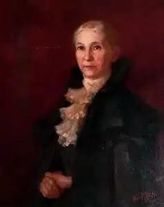 Alice Brown Chittenden, Ann Miriam Green Chittenden (1826-1901), oil, 32 ½” x 38”, 1900