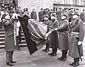Flag loop for "Battle Order in Gold", awarded by Heinz Kessler on January 10, 1969.