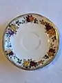 Cottage Rose series saucer