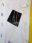 Arte, 135&nbsp;cm × 180&nbsp;cm, Öl, Leinwand, 1990