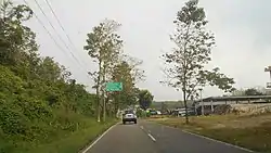 The&nbsp;Trans-Sumatran Highway&nbsp;at Musi Rawas Regency in 2020