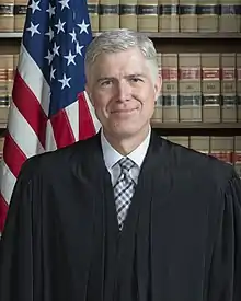 Neil Gorsuch,since April 10, 2017