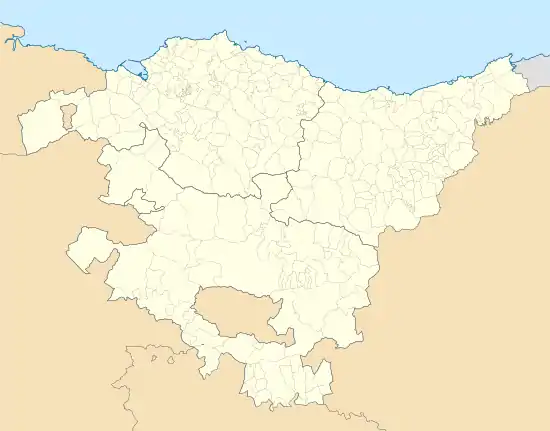 1992 Summer Olympics torch relay is located in the Basque Country
