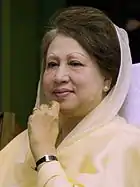 Begum Khaleda ZiaPrime Minister of Bangladesh(1991–1996, 2001–2006)