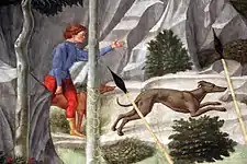 Hunting scene