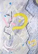 Bereshit, 86&nbsp;cm × 120&nbsp;cm, Acryl, Papier, 2015