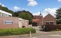 Village house, church (Kerkcomplex Joannes Evangelist ) and school