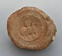 Bulla, Spahbed of Nemroz, General of the Southern Quarter, Sassanian, 6th century AD, from Iraq. The Sulaymaniyah Museum