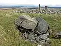 Burial cist on Mochrum Fell