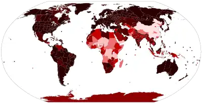 Total confirmed cases by reporting area &nbsp;&nbsp;3,000 +  per 100,000 inhabitants &nbsp;&nbsp;1,000–3,00 per 100,000 inhabitants &nbsp;&nbsp;300–1,000 per 100,000 inhabitants &nbsp;&nbsp;100–300 per 100,000 inhabitants &nbsp;&nbsp;30–100 per 100,000 inhabitants &nbsp;&nbsp;0–30 per 100,000 inhabitants &nbsp;&nbsp;None or no data