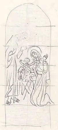 Pencil Sketch - The Nativity