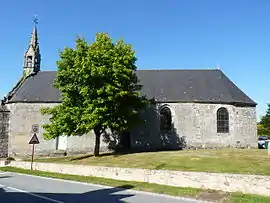 The chapel of Notre-Dame de la Croix, in Plélauff