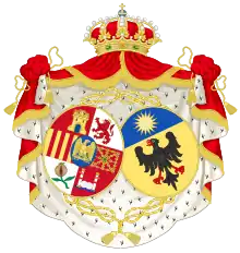 Coat of Arms of Julie Clary as Queen Consort of Spain
