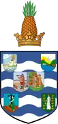Coat of arms (1909–1940) of Leeward Islands