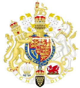 Coat of arms of Charles III as Duke of Edinburgh