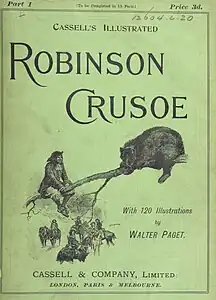 Cover for a later reissue of the book in installments