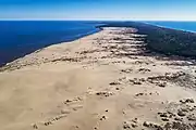 Epha Dune, aerial view