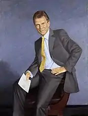 Tom Daschle, B.A. Political Science 1969,Majority Leader of U.S. Senate
