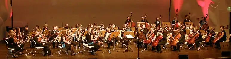 The DSP in the composition of 22 August 2011 at a public concert in Potsdam's Nikolaisaal&nbsp;[de]