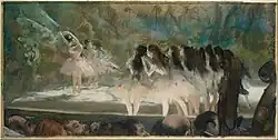 Edgar Degas,Il balletto dell'Opera di Parigi, 1877