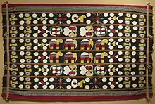 Embroidered textile from Nagaland, Honolulu Museum of Art