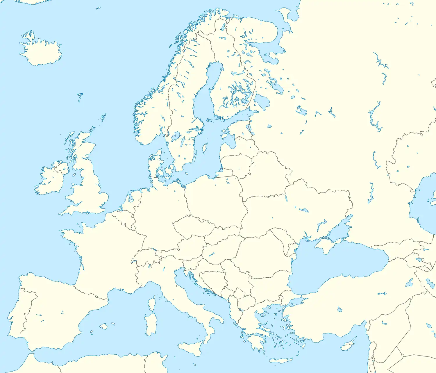 Manchester is located in Europe