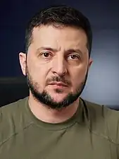 Incumbent PresidentVolodymyr Zelenskyy