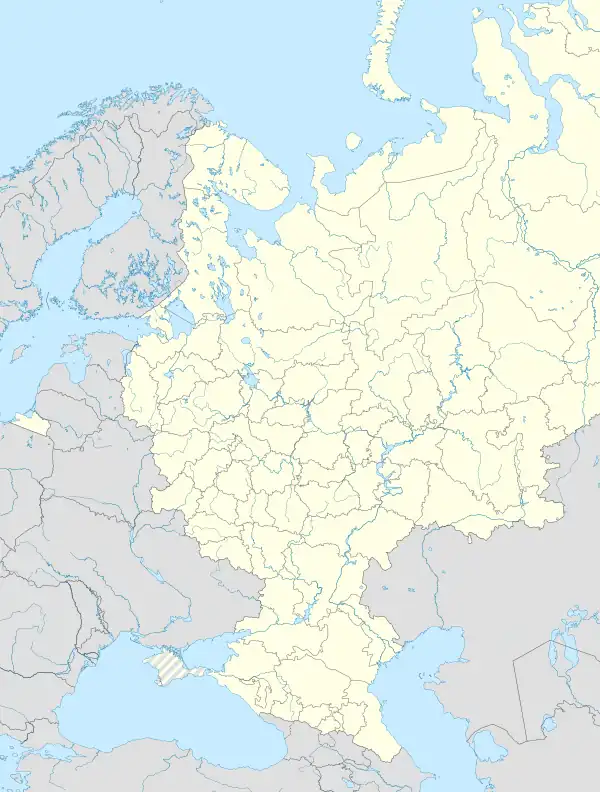 Cheboksary is located in European Russia