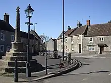 Medieval standing cross 50&nbsp;m west of St Peter's Church