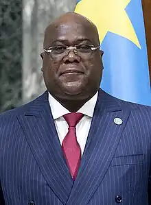&nbsp;Democratic Republic of the CongoFélix Tshisekedi, President  2021 Chairperson of the African Union