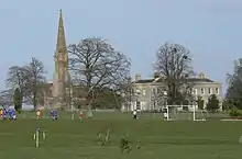 Kingweston House and church