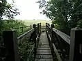 Footbridge on the Nene Way between Aldwincle and Wadenhoe