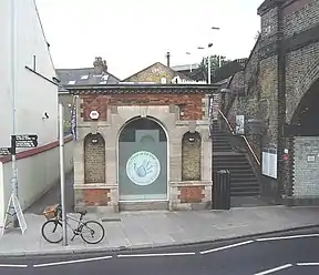 The station's former booking office
