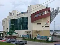 Main building of the sailing center.
