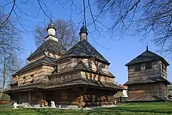 Former Greek Catholic church. Currently Roman Catholic church of the Birth of the Virgin Mary