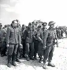 German prisoners who surrendered at Courseulles-sur-Mer, June 1944