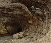 Grotto of Sarrazine near Nans-sous-Sainte-Anne, c. 1875